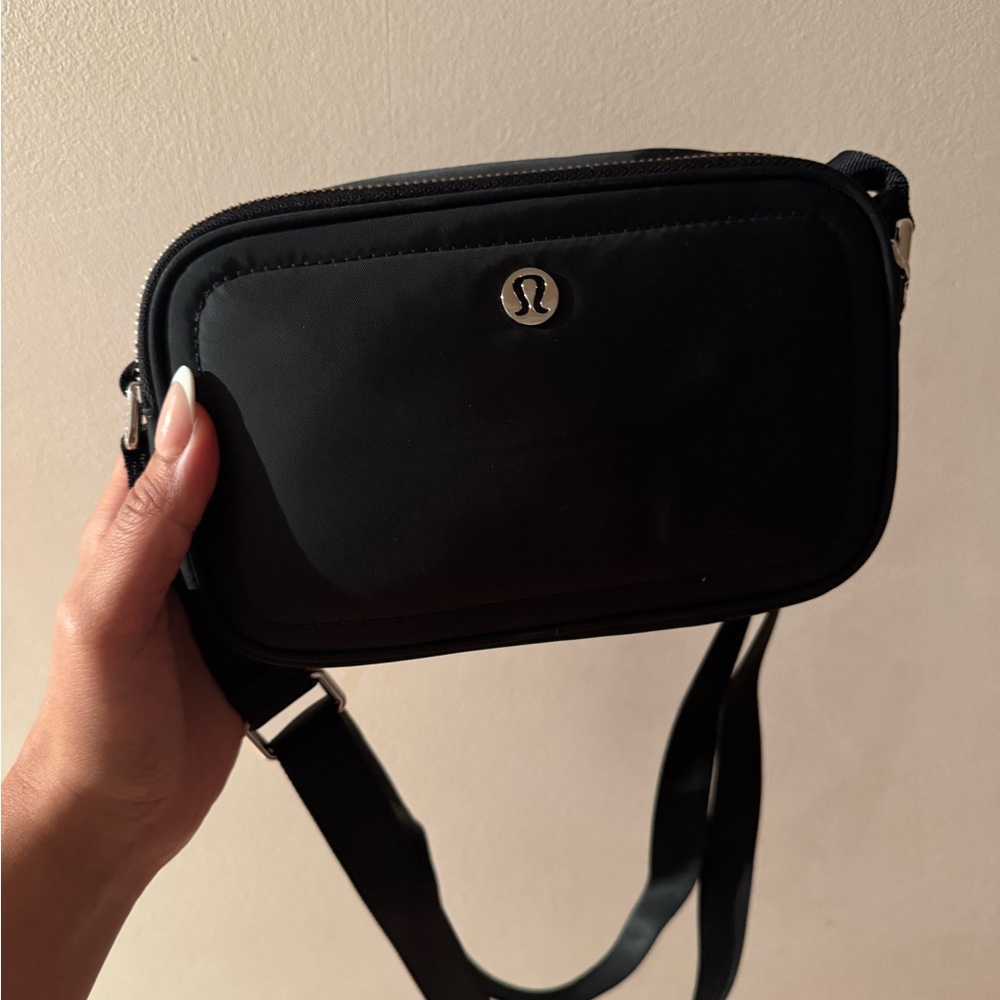 NWOT Lululemon athletica Black Crossbody Bag